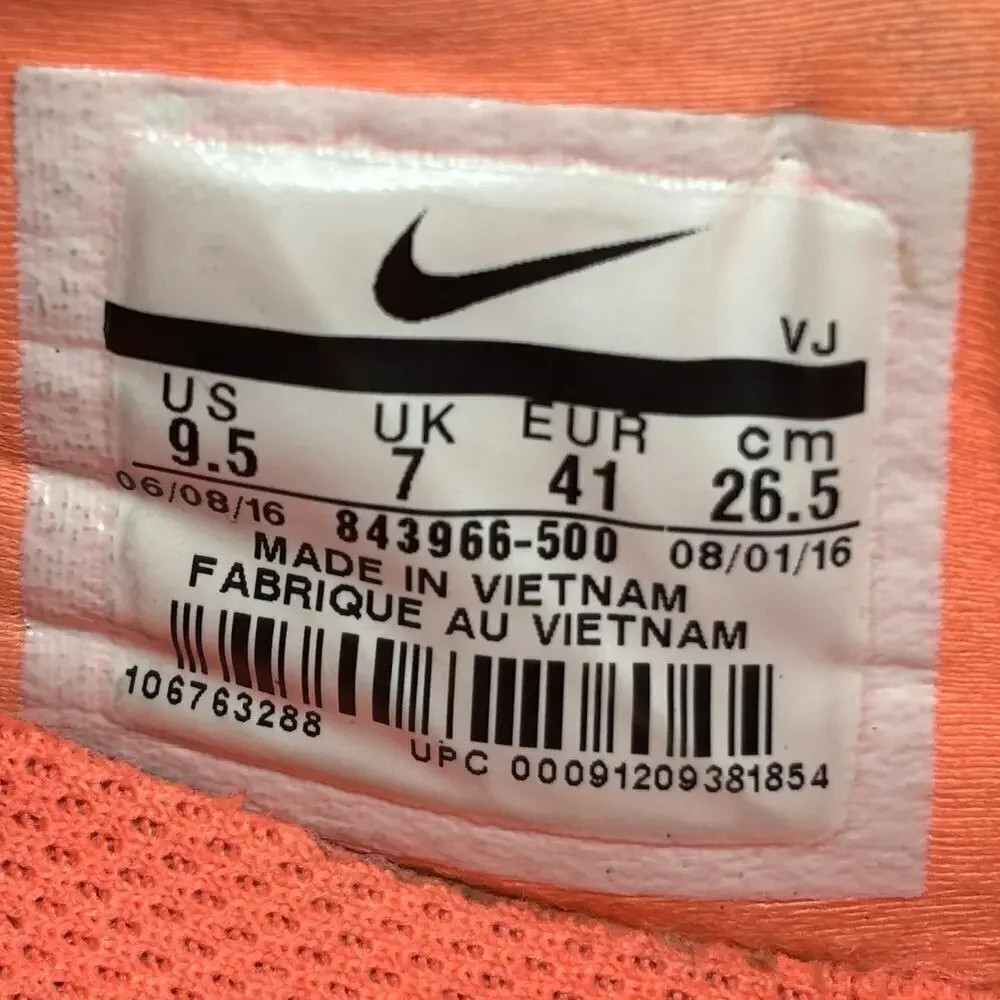 🔴 NIKE FREE CONNECT SLIP-ON Women`s Size 9.5 Purple Running Shoes 843966-500
